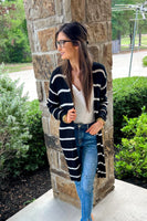 XXL Jess Lea Amber Lightweight Striped Cardigan