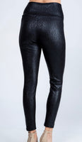 S XXL XXXL - Faux Leather Slim Fit High Waist Leggings