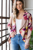 XXL - STUNNING Cascading Floral Blazer